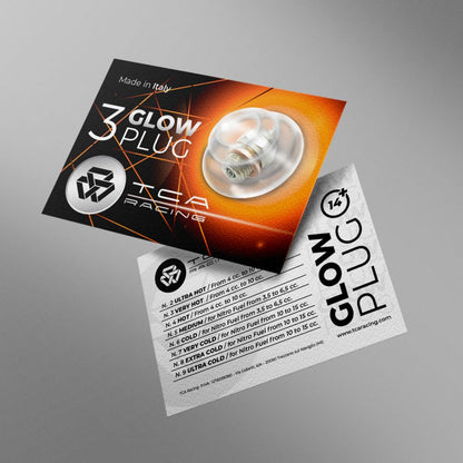 CANDELA STANDARD N° 3 - GLOW PLUG - PER MOTORI A SCOPPIO - SCALA 1/8 - 1/10 - AUTOMODELLI