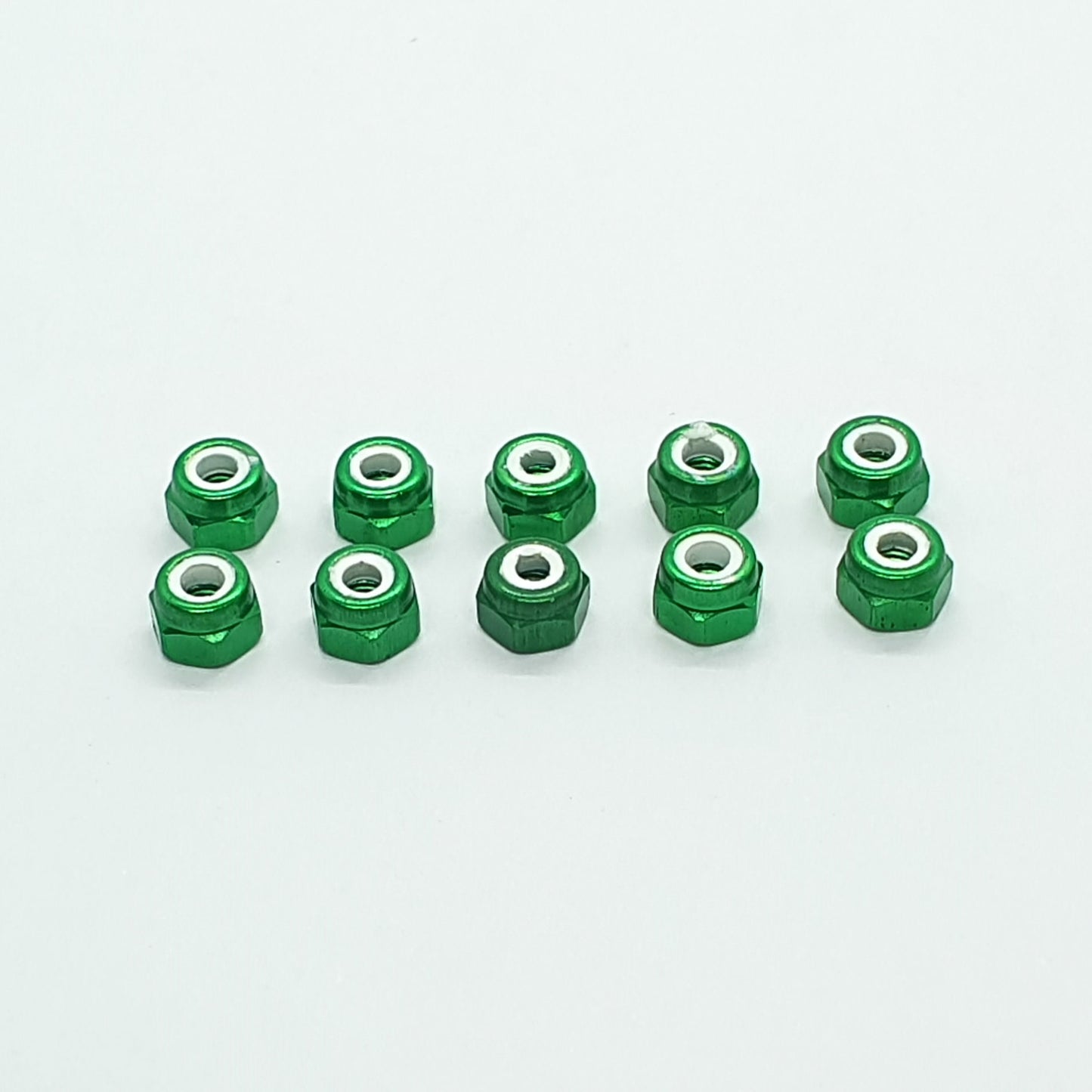 Dado autobloccante Ergal anodizzato 3 mm - 10 pezzi