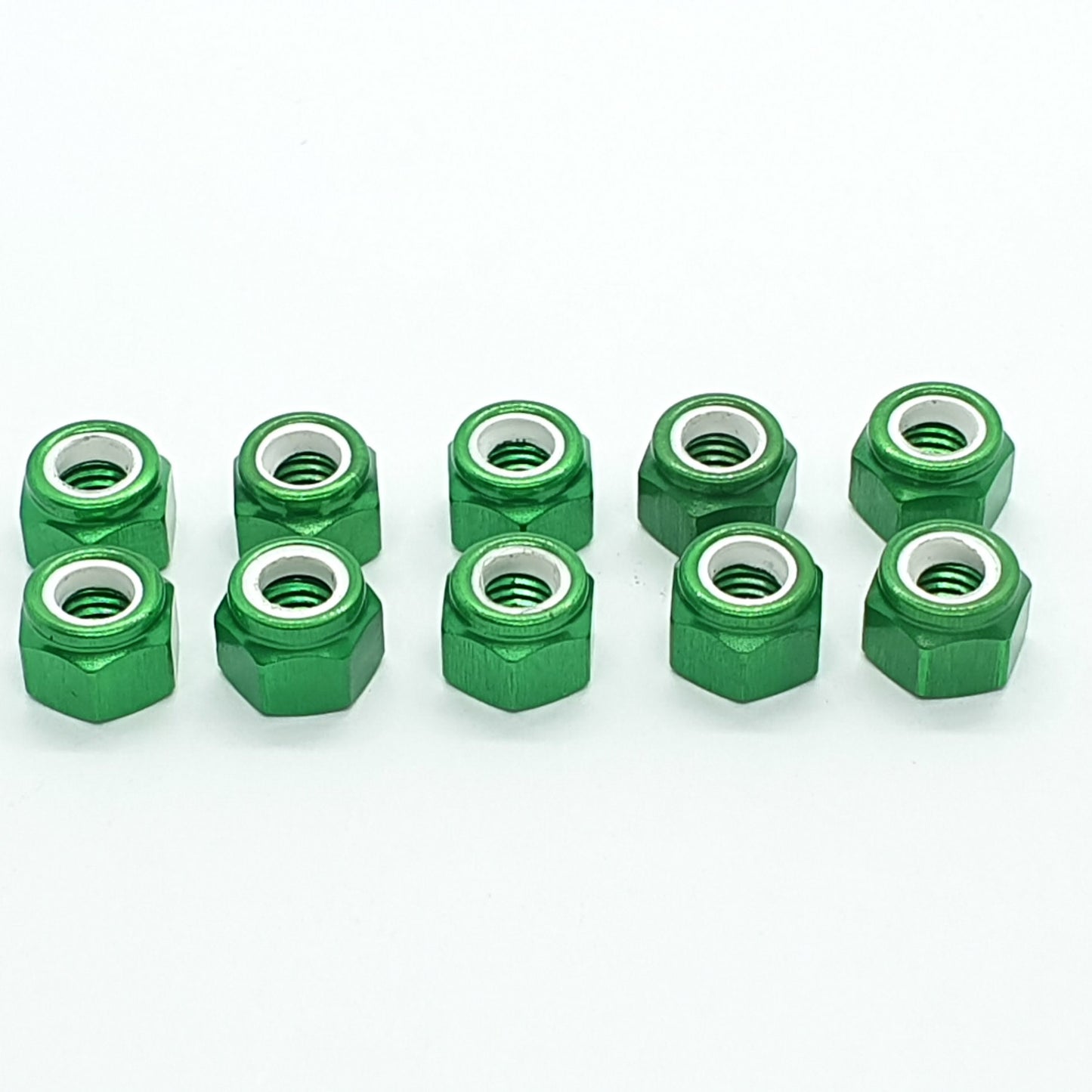 Dado autobloccante Ergal anodizzato 5 mm - 10 pezzi