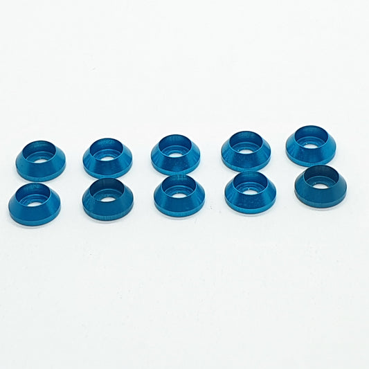 Rondella inacassata - Ergal anodizzato 3 mm - 10 pezzi