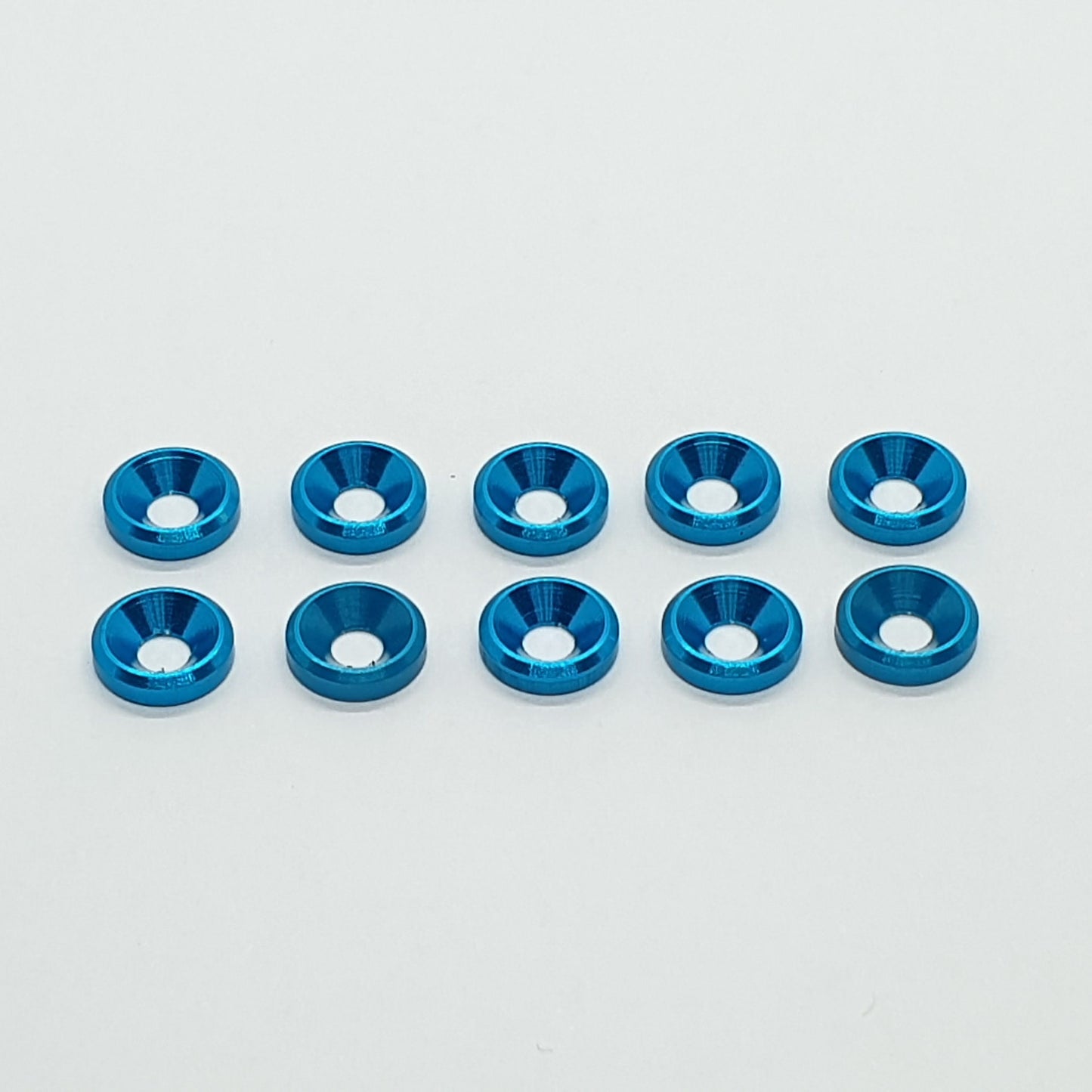 Rondella svasata - Ergal anodizzato 4 mm - 10 pezzi