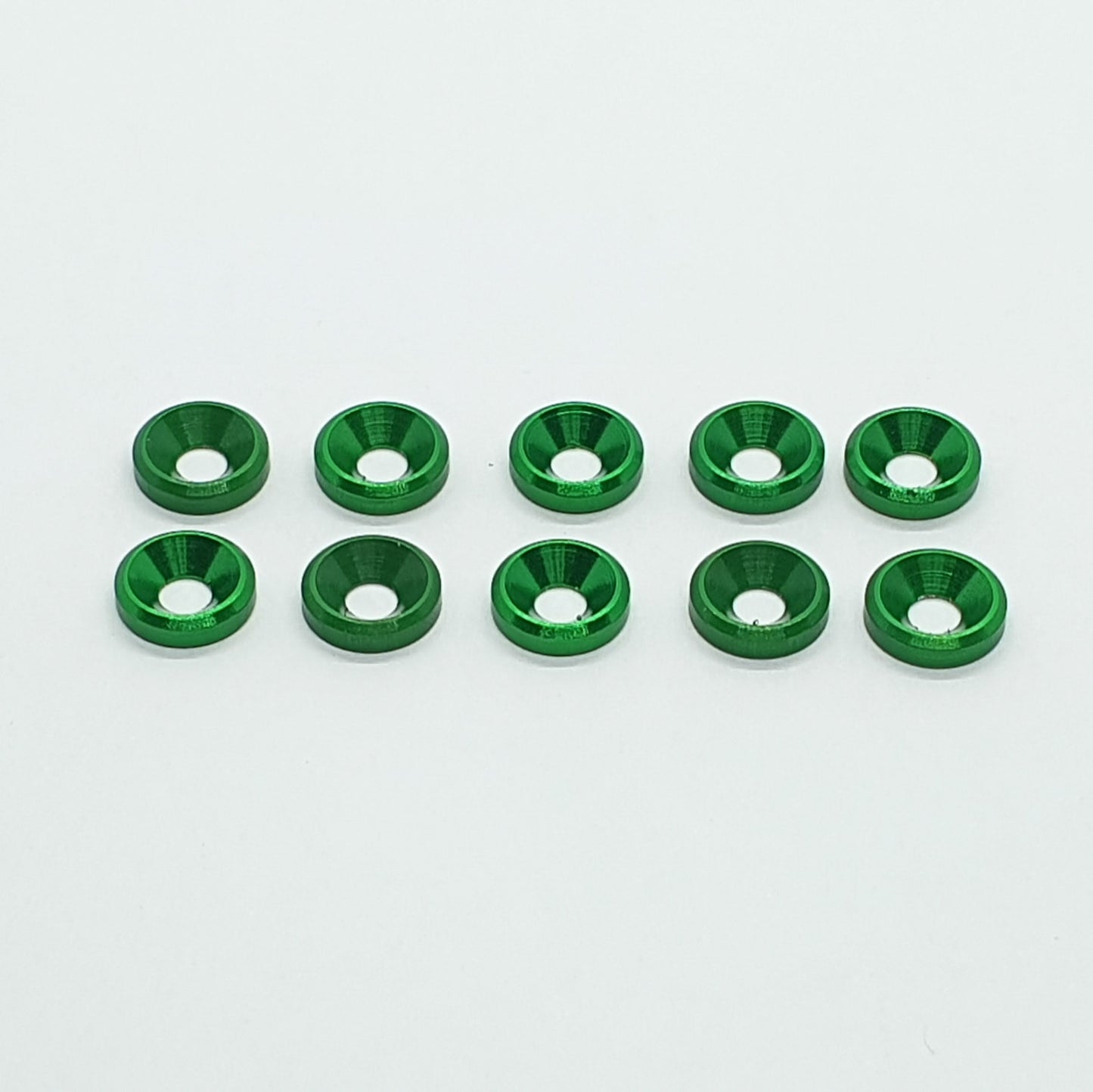 Rondella svasata - Ergal anodizzato 4 mm - 10 pezzi
