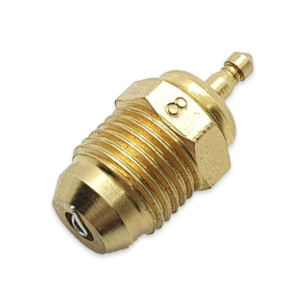 CANDELA CONICA N. 8 - TURBO PLUG - PER MOTORI DA CORSA A SCOPPIO